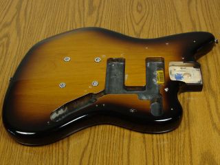 2012 Vintage RI Fender Blacktop Jaguar 90 BODY Guitar 2 Color Sunburst