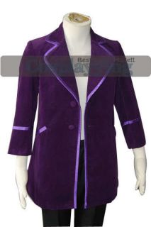 Gene Wilder as Willy Wonka 1971 Purple Jacket Costume