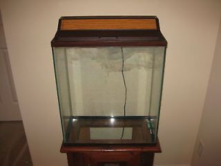 20 Gallon Fish Tank with Stand and Extras   Reduced Price