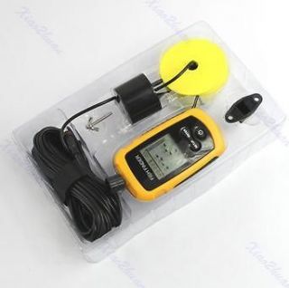 Portable Sonar LCD Fish Finder FishFinder Alarm 100M