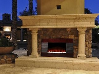 wood fireplace in Fireplaces