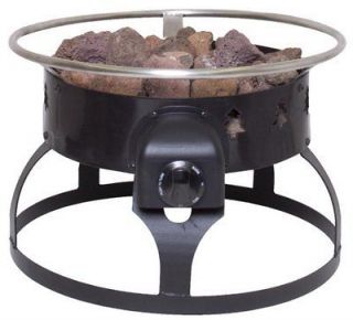   Redwood Portable Propane Fire Pit Bowl Outdoor Fireplace GCLOGD New