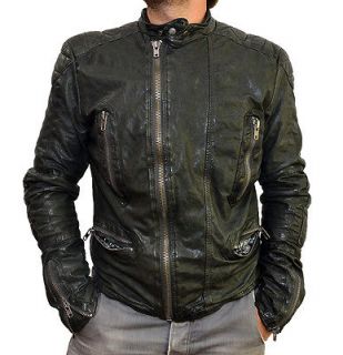 Diesel Lermo Jacket Mens Leather Jacket size M NWT Authentic