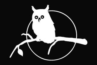 Owl Die Cut Vinyl Decal Sticker