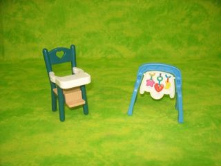 Fisher Price Family Dollhouse Baby Activity Gym Chair+ Free Shipping