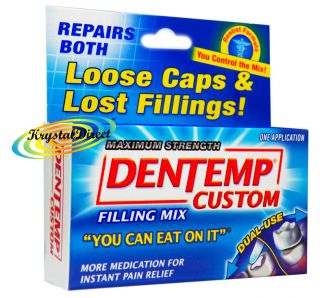 Dentemp Custom Tooth Filling Dental Teeth Fill Repair