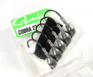 Gamakatsu Jig Head Cobra 27 Weedless Jig Head 3.5 Grams Size 2