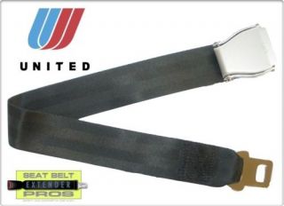 United Airlines Seat Belt Extender   FAA Approved!