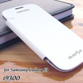 Leather Flip Book Case Battery Cover Wallet for Samsung Galaxy S3 III 