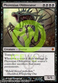 phyrexian obliterator foil in Magic the Gathering