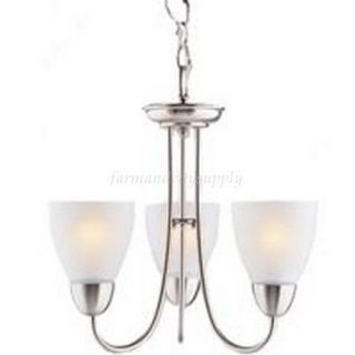 brushed nickel light fixture in Chandeliers & Ceiling Fixtures