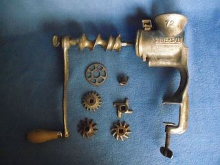 antique cast iron meat grinder