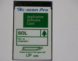 Japanese Cars Software Card for Hi Scan Pro diagnostic scanner