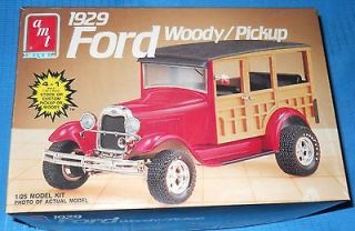   AMT 1929 Ford Pickup/Woody Kit 4 n 1 Kit Open ## Model Car Swap Meet