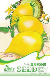   Seed ★ 20 Yellow Peach Vegetables Delicious Sweet Fresh HOT Fruit