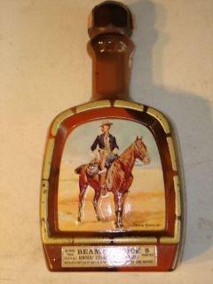 BEAMS CHOICE FREDERIC REMINGTON   COLLECTABLE EMPTY BOTTLE