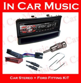 Ford Focus Car Stereo Fitting Kit with Pioneer CD Player MP3 USB Aux 