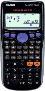 Casio FX350ES PLUS Scientific Calculator 252 Functions New