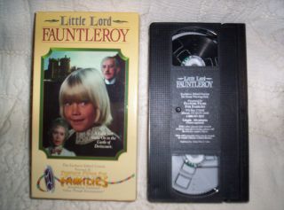 VHS Z1 Little Lord Fauntleroy Sir Alec Guinness Rick Ricky Schroder 