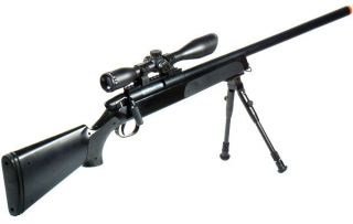  Tactical AIRSOFT Sniper Rifle SOFT M324S B Full Metal Barrel Bolt Gun