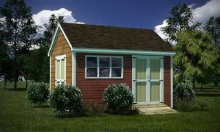   Storage Shed Plans Step By Step How To Build Guide & Drawings 5 Plans