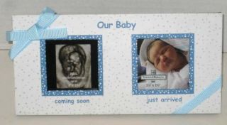 Ganz Our Baby Photo Frame 2 Photos Ultrasound Coming SoonJust 