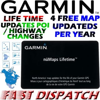 Garmin NuMaps Lifetime North America USA & Canada Maps Update 010 