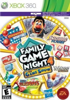 Family Game Night 4 The Game Show   Scrabble Flash Yahtzee Hasbro 
