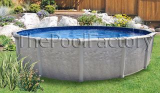 30x52 Round Above Ground Swimming Pool DELUXE ACCESSORY PACKAGE 40 Yr 