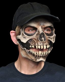   with attached Baseball Cap w/ Moving Mouth Halloween Costume Mask