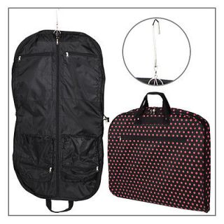 Polka Dot Nylon Garment Bag with Hanger   BG16