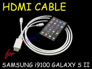   MHL Micro USB to HDMI AV Cable for Samsung i9100 Galaxy S II GQUC059