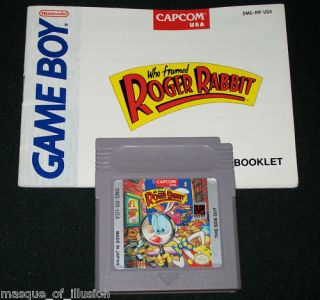 Who Framed Roger Rabbit   Game Boy / Color / Advance