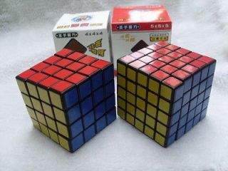 4x4 5x5 Magic Cube shengshou Black Rubiks Cube G1204