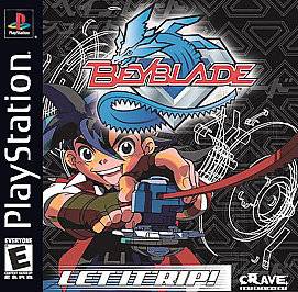 Beyblade Let it Rip (Sony PlayStation 1, 2002) BEY BLADE ANIME 