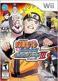 Naruto Shippuden Clash of Ninja Revolution 3 (Wii, 2009) NEW