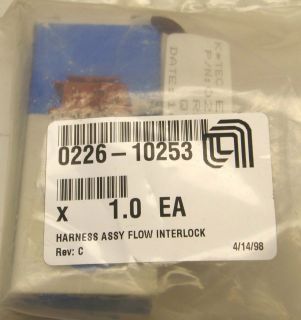 AMAT 0226 10253 Gems 70821 FS 927 Harness Assy Flow Sensor Switch 