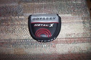 BRAND NEW Odyssey Metal  X Mallet 2 ball type Putter Cover