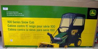 John Deere Snow Cab For 100 Series Lawn Tractor LP21790