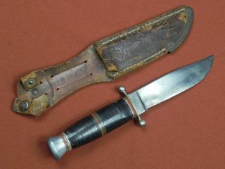 Vintage German Germany Solingen PUMA WERK Hunting Stag Knife Folding 