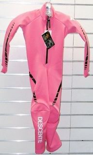 Descente Provincial GS Junior Race Suit Pink Size 10