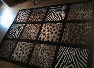 cheetah rug in Area Rugs