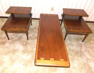 VINTAGE LANE FURNITURE~ COFEE TABLE & 2 END TABLES` EXCELLENT