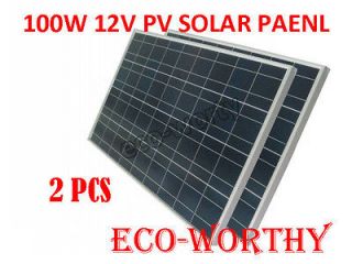   200w 12 VOLT RV SOLAR PANEL KIT   Advanced RV Solar kit   2 x 100W