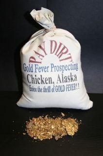 ALASKA GOLD Paydirt concentrates panning material