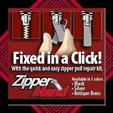 Golf Bag Zipper Pull Repair & Replacement   Pack of 2