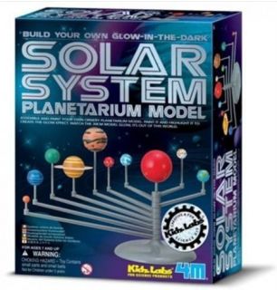 Glow In The Dark Solar System Planetarium Model Kit by 4M Toysmith 