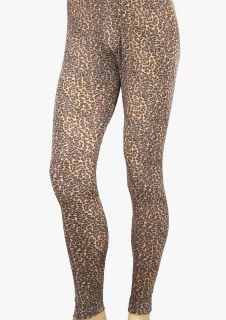 80s Heavy Metal GLAM Rock CHEETAH Leopard Animal Print Stretch Pants