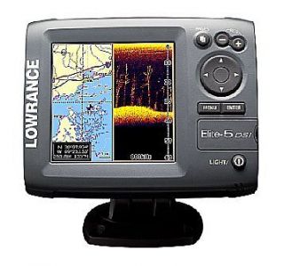 Lowrance Elite 5 DSI Color DownScan Imaging Fishfinder GPS 