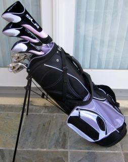 NEW Womens Petite Golf Set Complete Ladies Clubs Driver Wood Hybrid 